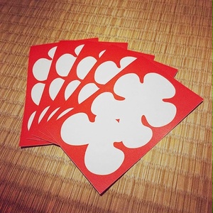 FULL HOUSE STICKER - 大入 ステッカー / 漢字 シール ステッカー