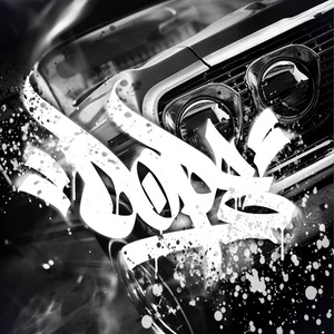 DOPE HANDSTYLE STICKER - カッティングステッカー / EASYSICKS イージーシックス カスタム JDM HIPHOP STANCE