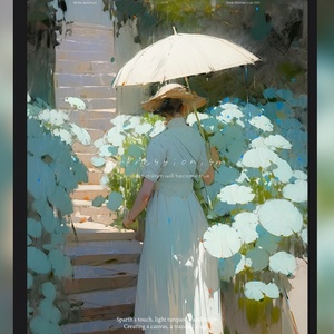 impressionism series blue mint (印象派Webカードシリーズ/437枚)