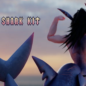 3Dモデル｜サメキット Shark Kit