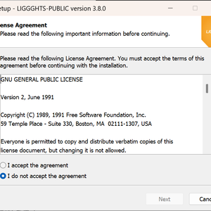 LIGGGHTS-PUBLIC 3.8.0（Windows x64）インストーラ【MPI / VTK / Voronoi / JPEG 対応】