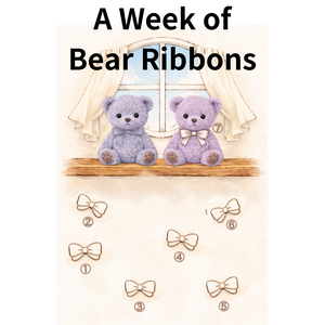 1週間のクマのリボン / A Week of Bear Ribbons