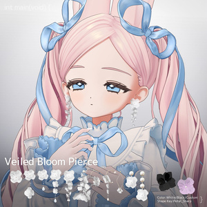 16set Pierce / Veiled Bloom -ウスギヌノハナ- 【MA対応】
