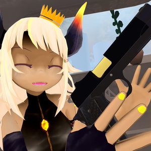 VRChat想定　ハンドガン　2種類 缩略图 11