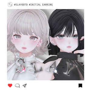 Initial Earring