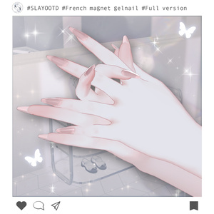 French magnet gelnail