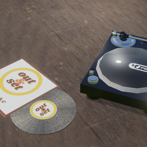 DJセット ターンテーブル　レコード