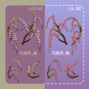 【VRCHAT想定】花揺角 缩略图 2