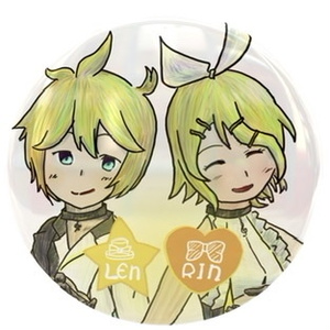 鏡音バースデーライブ　缶バッジ