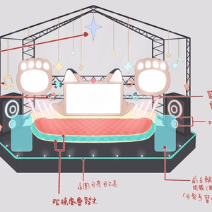 【無料】KiminaStage_V1 缩略图 4
