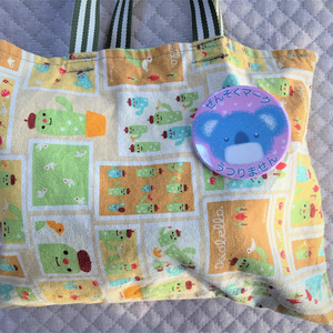 ぜんそくマーク コアラちゃん 缶バッジ（76mm・57mm）