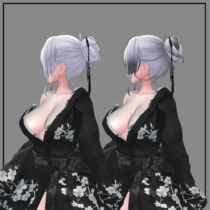 Messy Bun Texture Mask for Highlights 缩略图 2