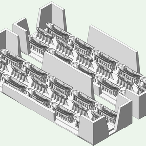 1/700　日本陸軍　大発動艇・小発動艇セット
