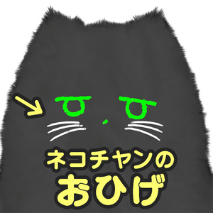 【ネコチヤン】のおひげ