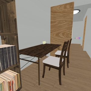 【無料】VRChatワールド「My Home」.fbx