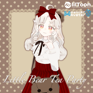 【sale!!】Little Bear Tea Party🧸🫖【4アバター対応】