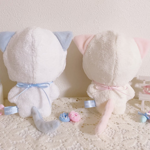 ぬい服 ぬいぐるみ用 着ぐるみ おすわりうさぎ グリーン 10cm