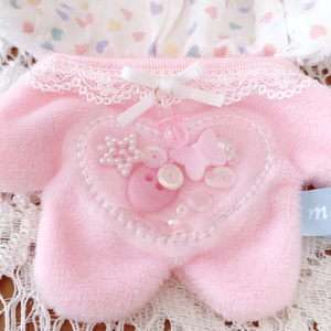 16cm ぬい服 いちごワンピース - 出張版！らびっとあいらんど