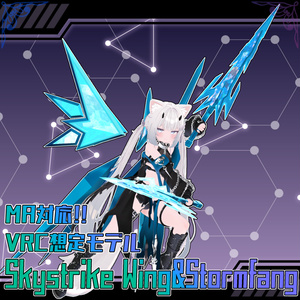 VRC想定モデル『Skystrike Wing＆Stormfang』