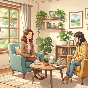 [1시간 내구] 면담·상담실용 긴장을 풀어...