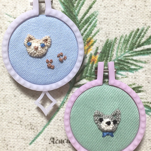 小さい飾り刺繍枠（３ＤデータOBJ・Ｚデータ）