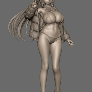 ブルーアーカイブ アコ1/7ドレスver. 未塗装未組み立てガレージキット