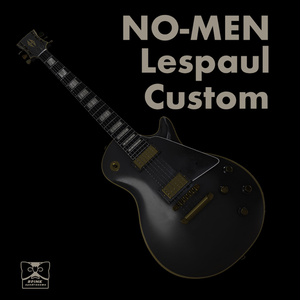 NO-MEN Les Paul Custom エレキギター 3D model FBX