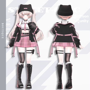 ✨【VRC 衣装】STREET CHIC - FLOW 缩略图 16