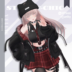 ✨【VRC 衣装】STREET CHIC - FLOW 缩略图 6