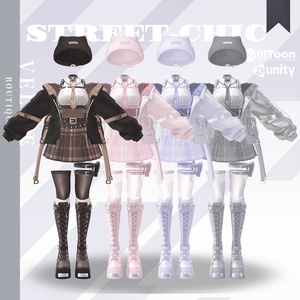 ✨【VRC 衣装】STREET CHIC - FLOW 缩略图 11