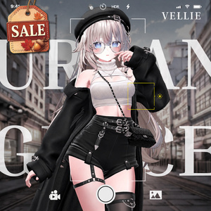 🍂SALE🍂🌃【VRC 衣装】Urban Grace - City