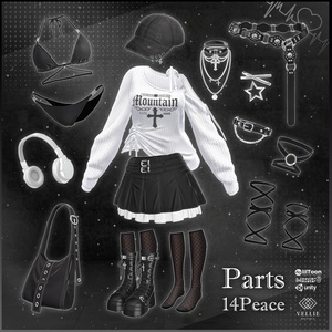 🎧【VRC 衣装】Stereo Punk - Crush 缩略图 7