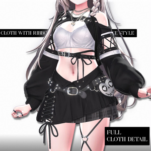 💀【VRC 衣装】SKULL GRUNGE - Riot 缩略图 10