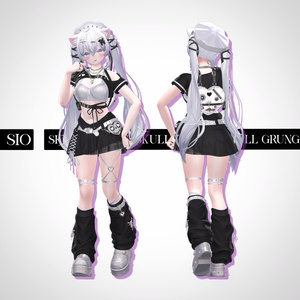 💀【VRC 衣装】SKULL GRUNGE - Riot 缩略图 27
