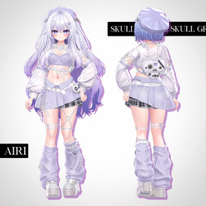 💀【VRC 衣装】SKULL GRUNGE - Riot 缩略图 26