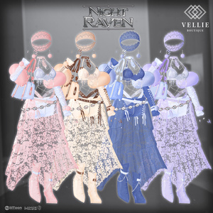 🐦‍⬛【VRC 衣装】Night Raven - Noir 缩略图 12