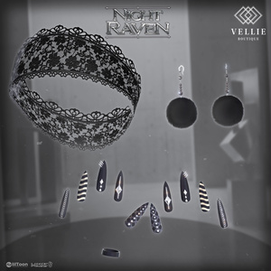 🐦‍⬛【VRC 衣装】Night Raven - Noir 缩略图 4
