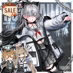 🍂SALE🍂【VRC 衣装】 RUIN SAILOR - DISTRICT