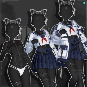 【VRC 衣装】 RUIN SAILOR - DISTRICT 缩略图 9