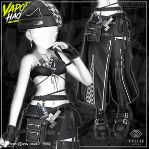◼️【VRC 衣装】 Vapor Haori - Smoke 缩略图 9
