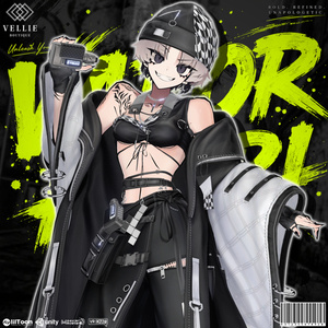 ◼️【VRC 衣装】 Vapor Haori - Smoke 缩略图 21