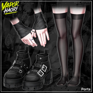 ◼️【VRC 衣装】 Vapor Haori - Smoke 缩略图 17
