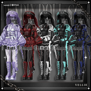 🔴On SALE🐰【VRC 衣装】 Deadly Doll - Shade 缩略图 13