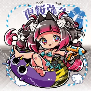 みく♡やよい コラボシール - 黒猫堂/くろねこ。 - BOOTH