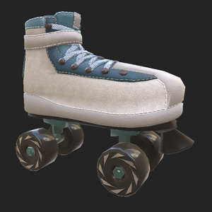 [3Dモデル] ローラースケートroller skates (vrchat)