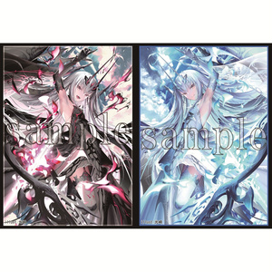 光崎クラスター&フレシア　ビーストモルガン　プレイマット スリーブセット 光崎クラスター&フレシア ビーストモルガン プレイマット