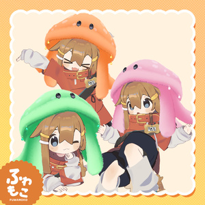【ふわもこ】クラゲぼうし＜VRC対応＞ 缩略图 5
