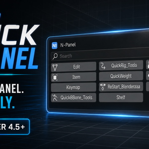 Quick NPanel [Blender addon]