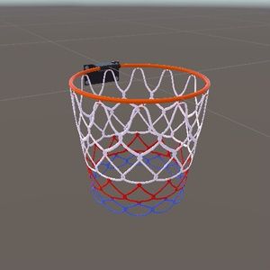 【VRChatワールド想定】バスケットゴール