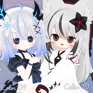 13アバター対応🌙Midnight Veil🌃 【Eye texture + material】 缩略图 8